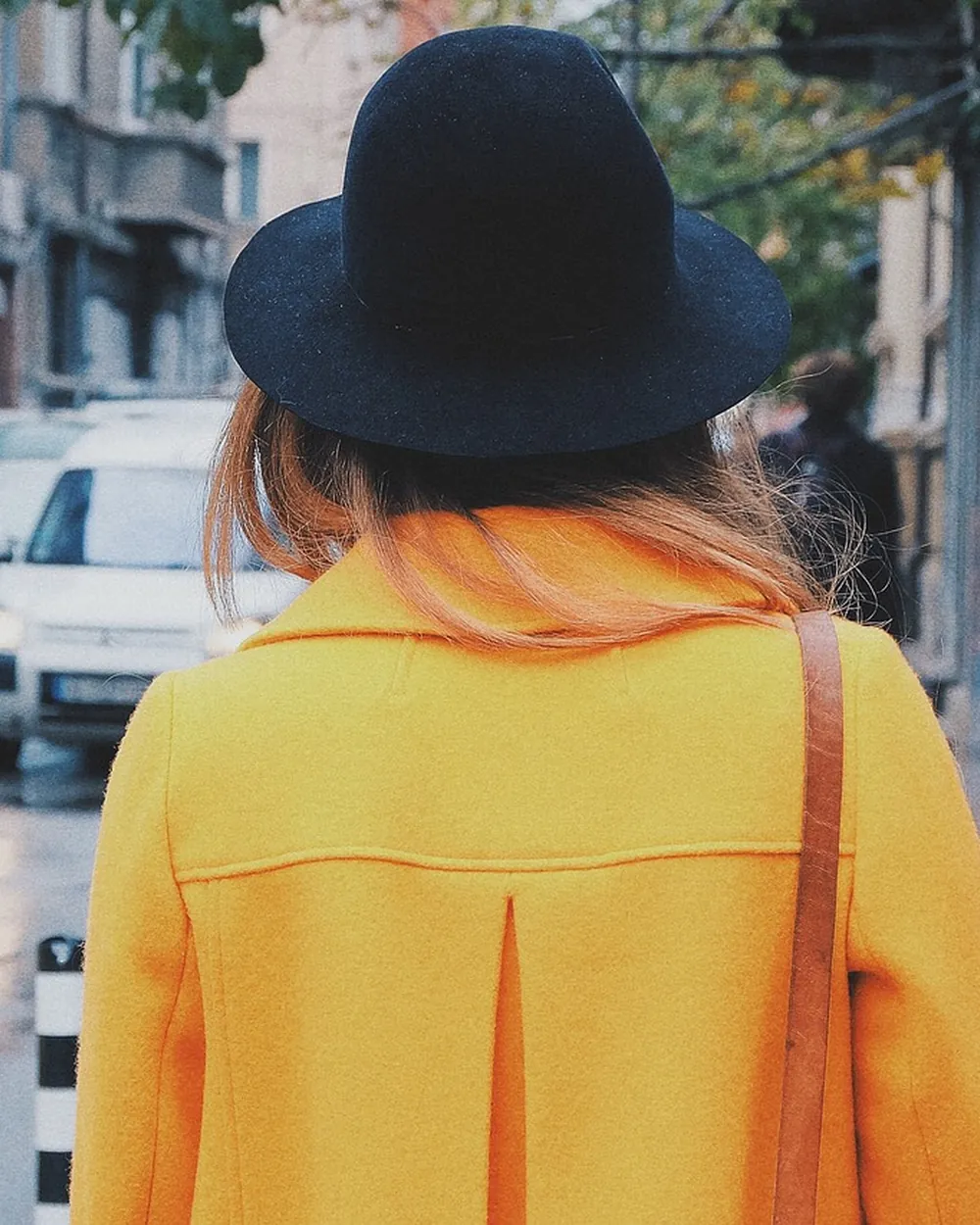 Mustard Swing Coat