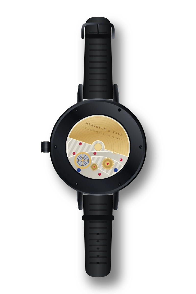 Nomad GMT Ceramic, caseback