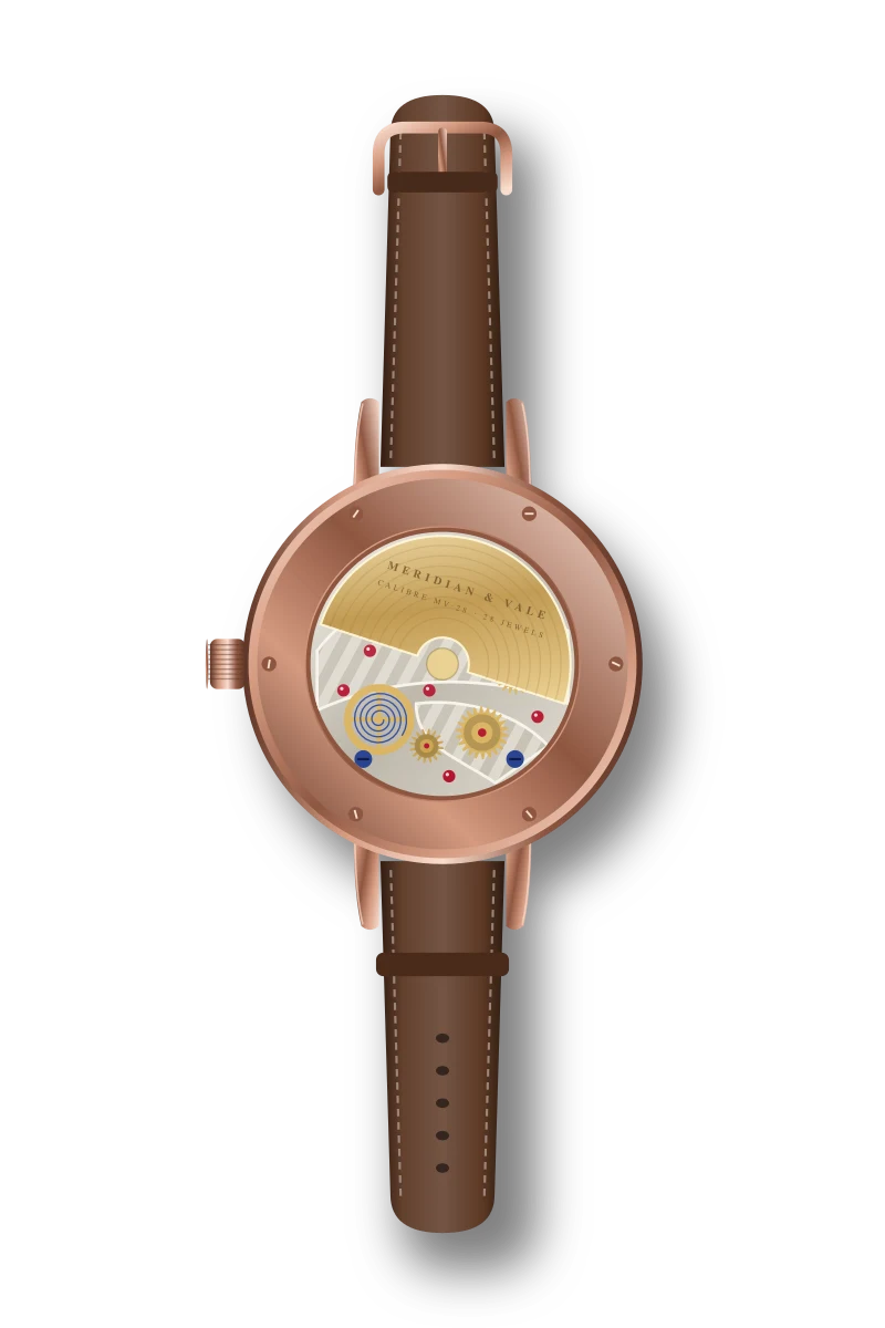 Vale Ultra-Thin, sapphire caseback
