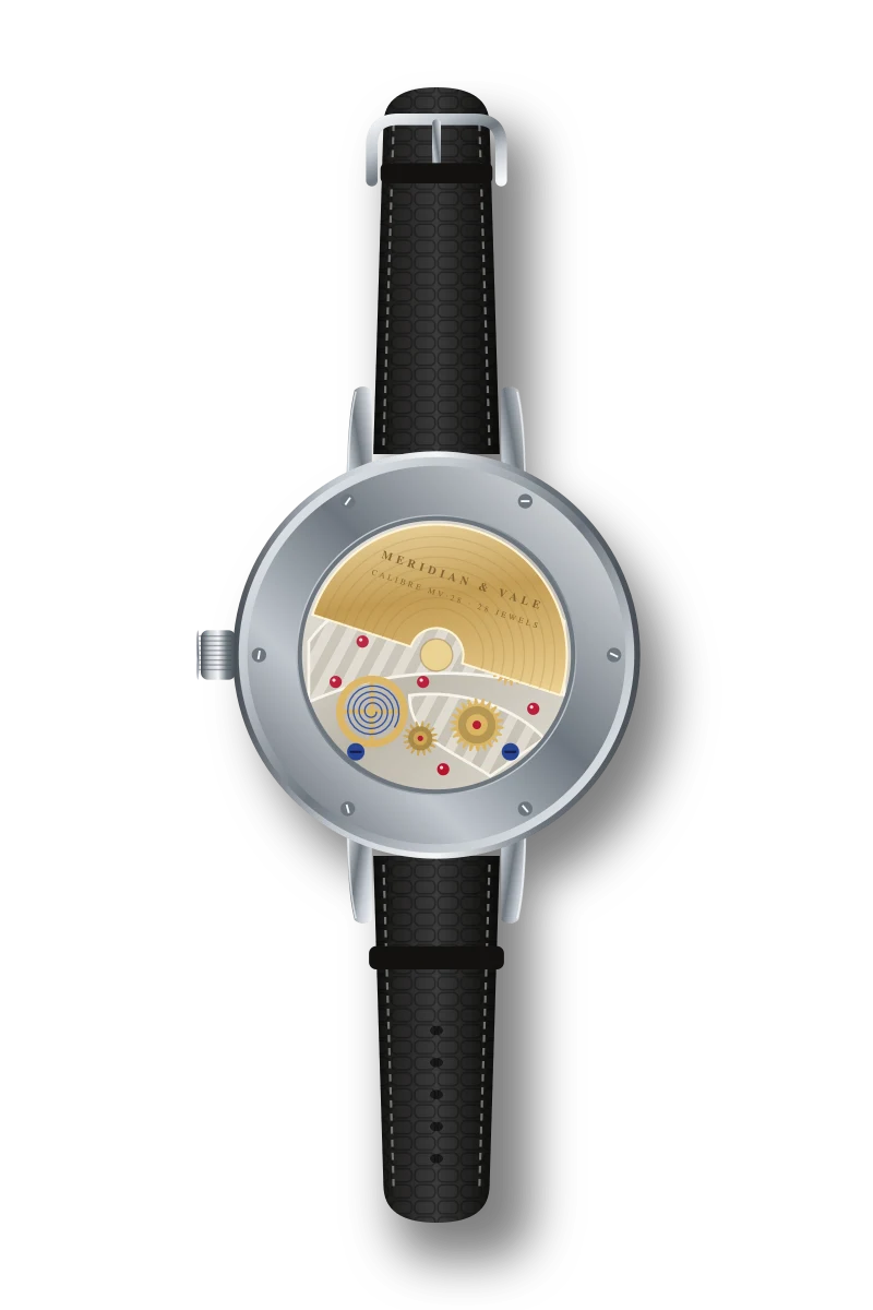 Nocturne Automatic, sapphire caseback
