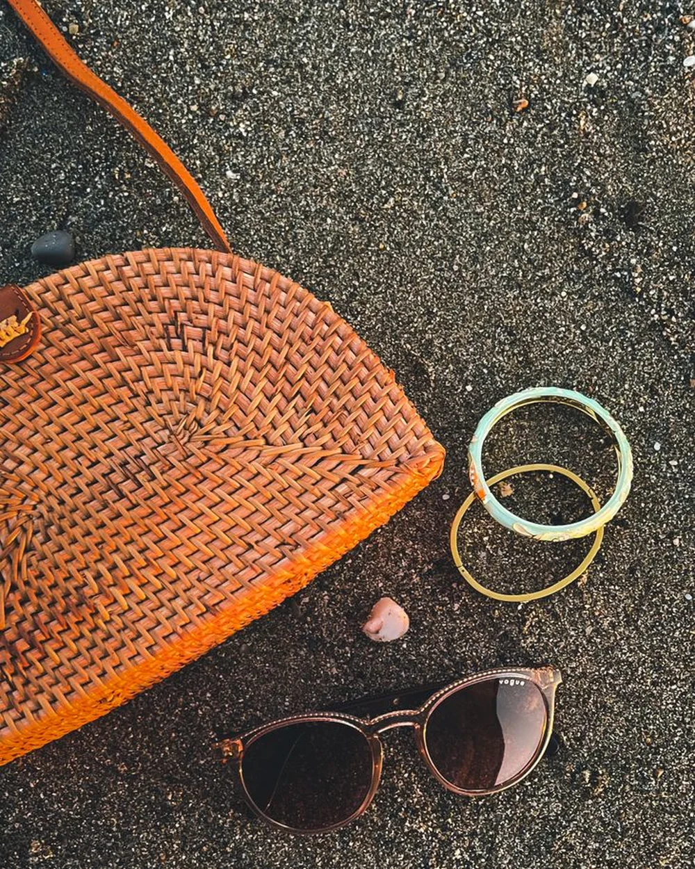 Shoreline Rattan Bag