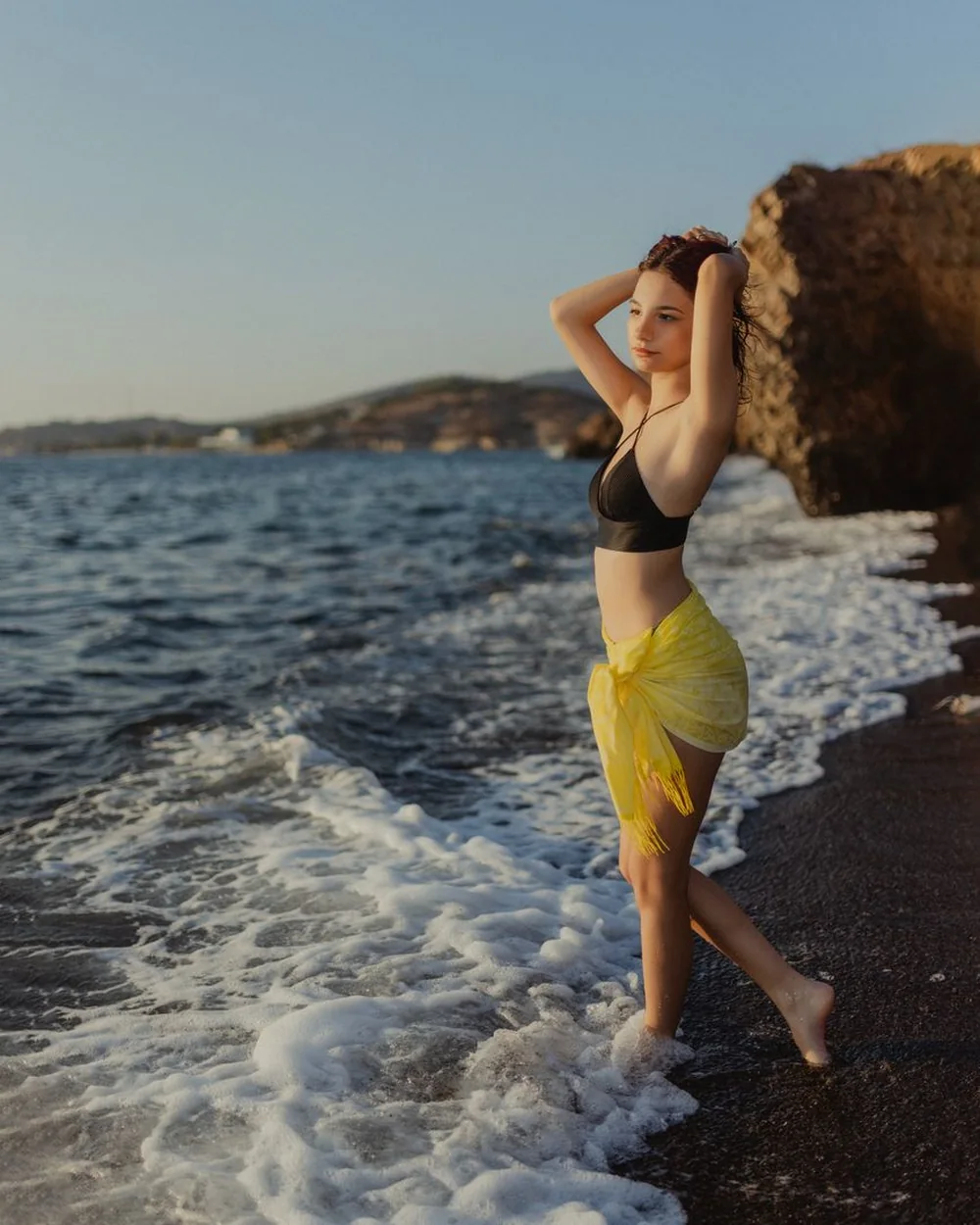 Tidepool Fringe Sarong