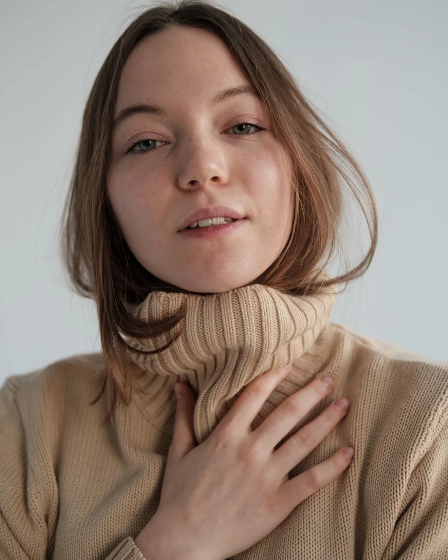 Camel Funnel Neck