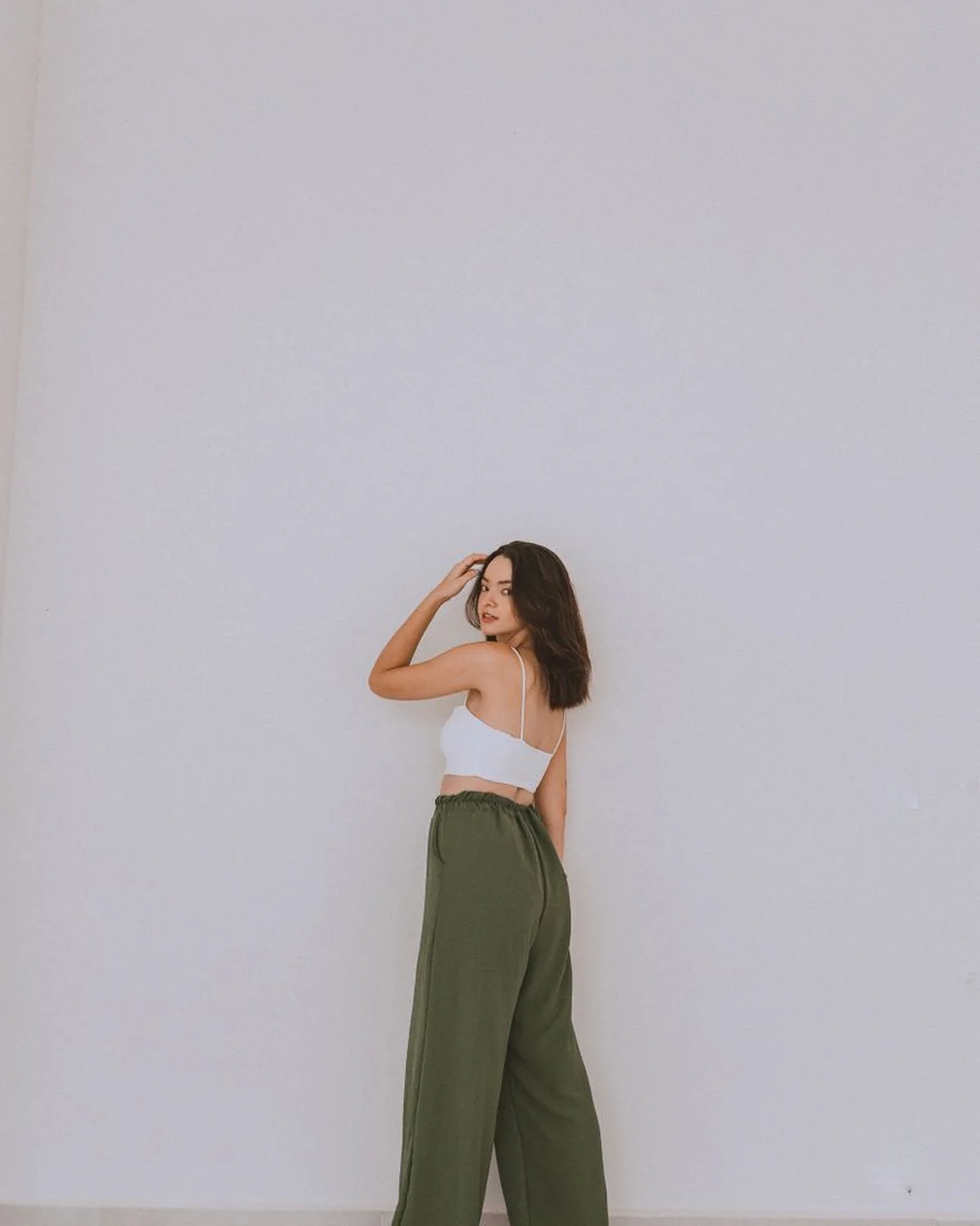 Drawcord Wide Trouser