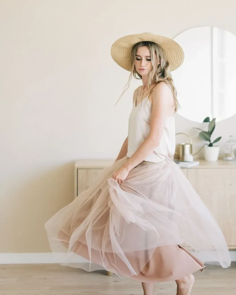 Peony Blush Tulle Skirt