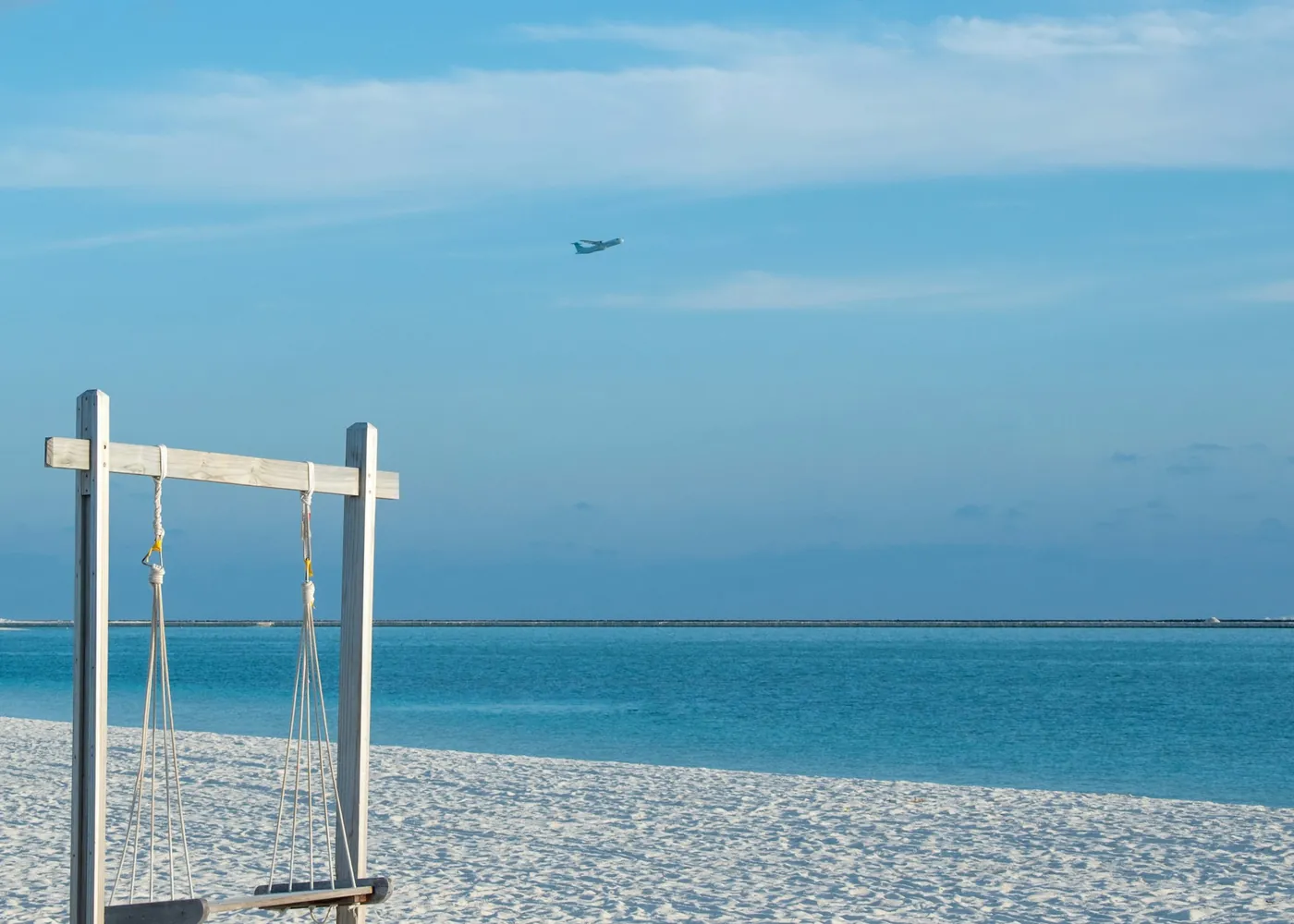 The swing on the west beach