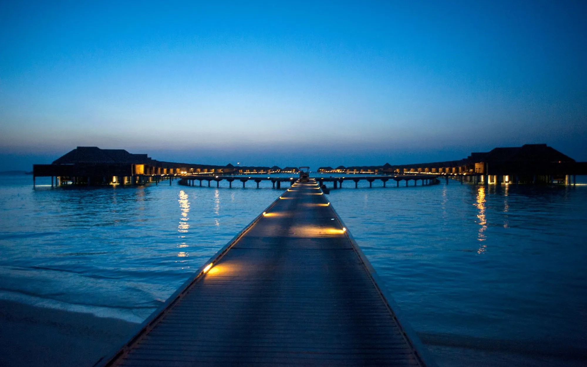 The jetty at blue hour