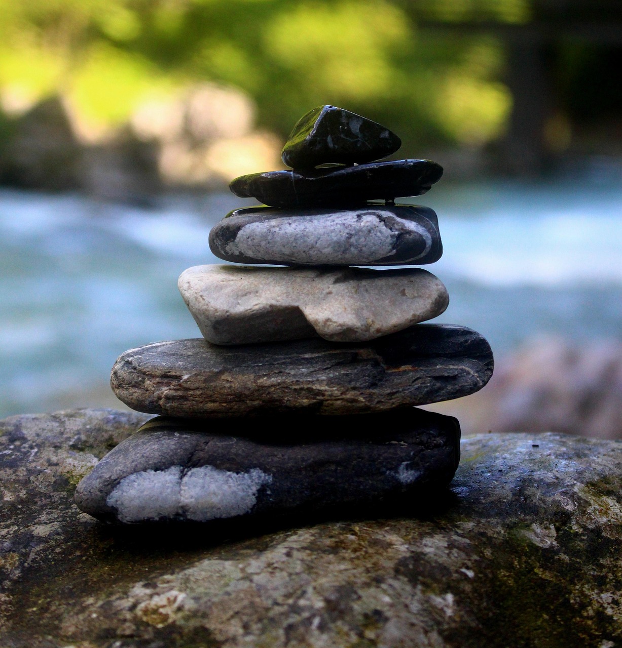 Warm stones