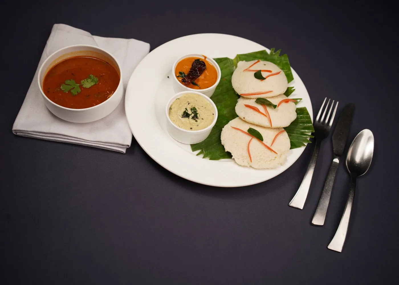 Idli Sambar (3 pcs)