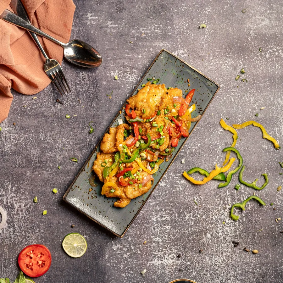 Chilli Paneer Bites