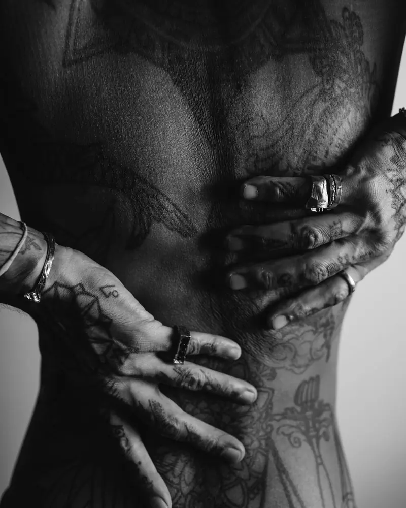 Ornamental Torso & Hands