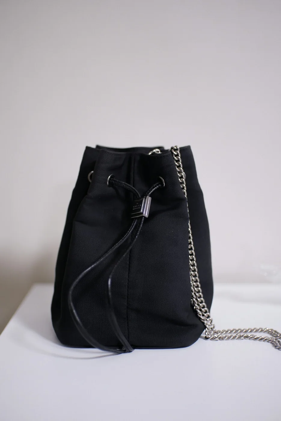 Sage Drawstring Bucket