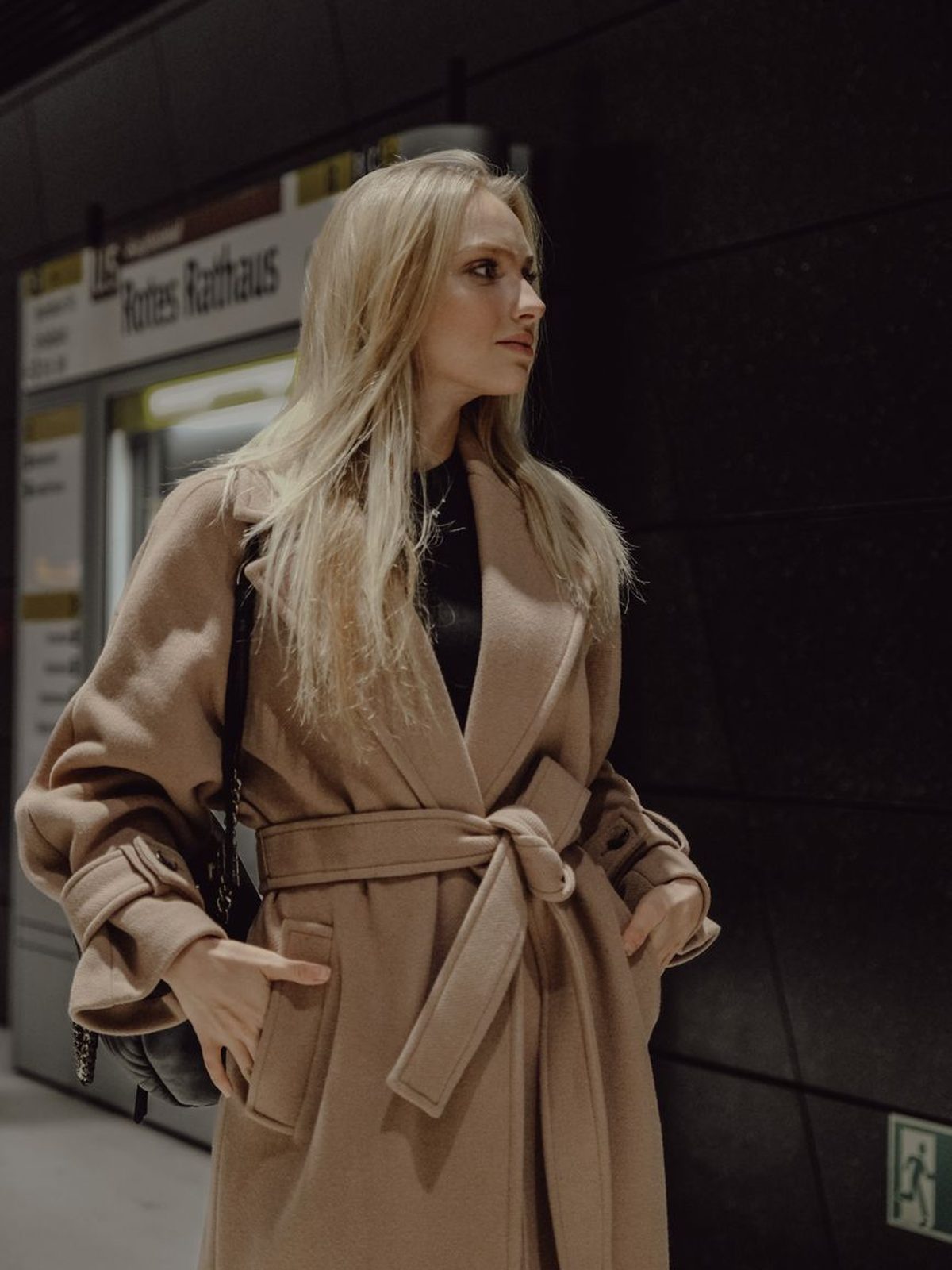 Isaure Wool Wrap Coat