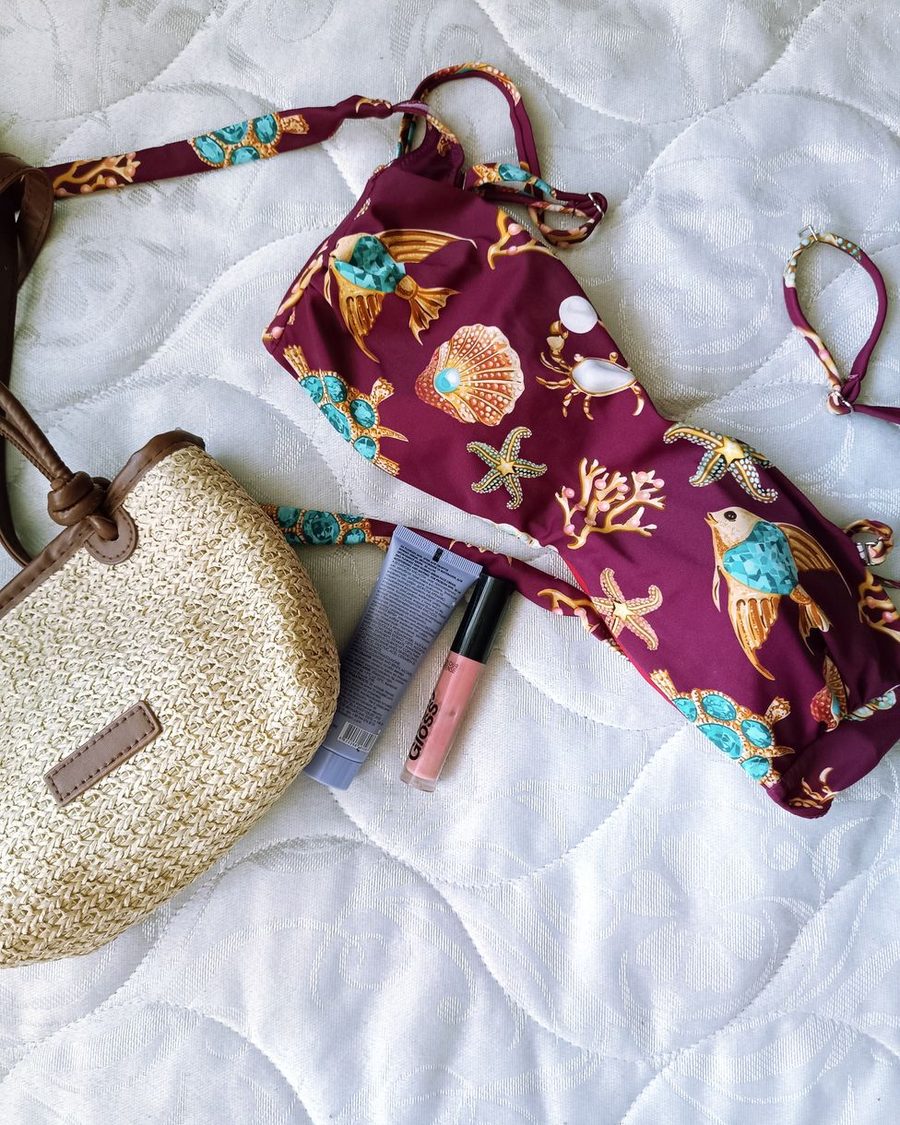 Reef Print Bikini Set