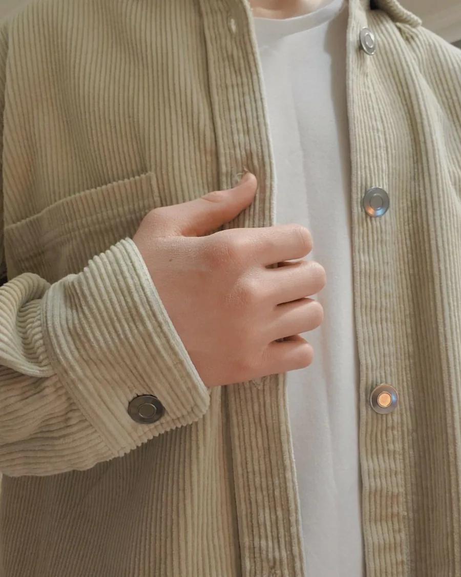 Sand Corduroy Overshirt