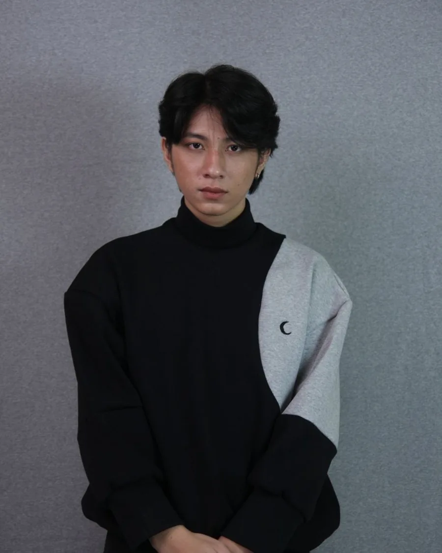 Faded Grey Crew Sweatshirt
