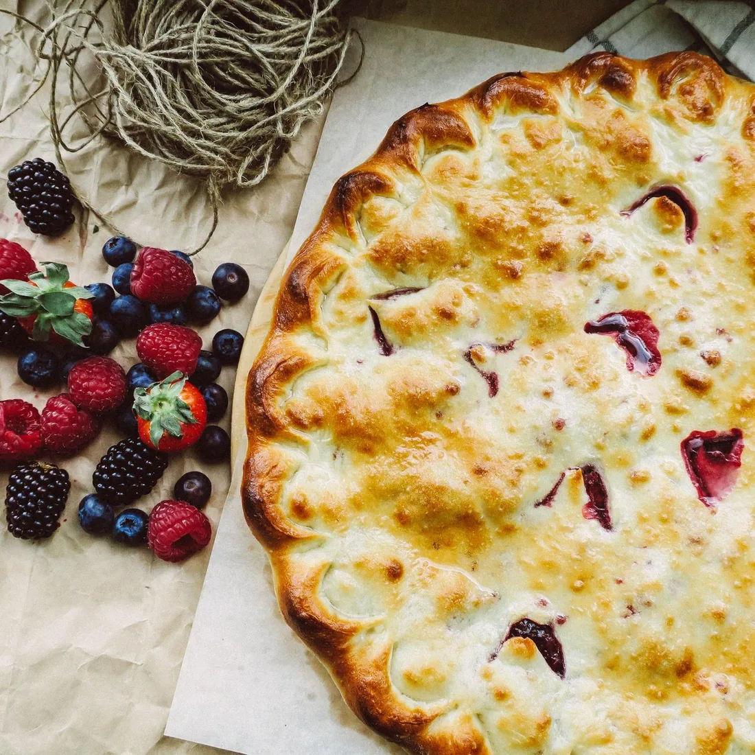 Mixed Berry Galette