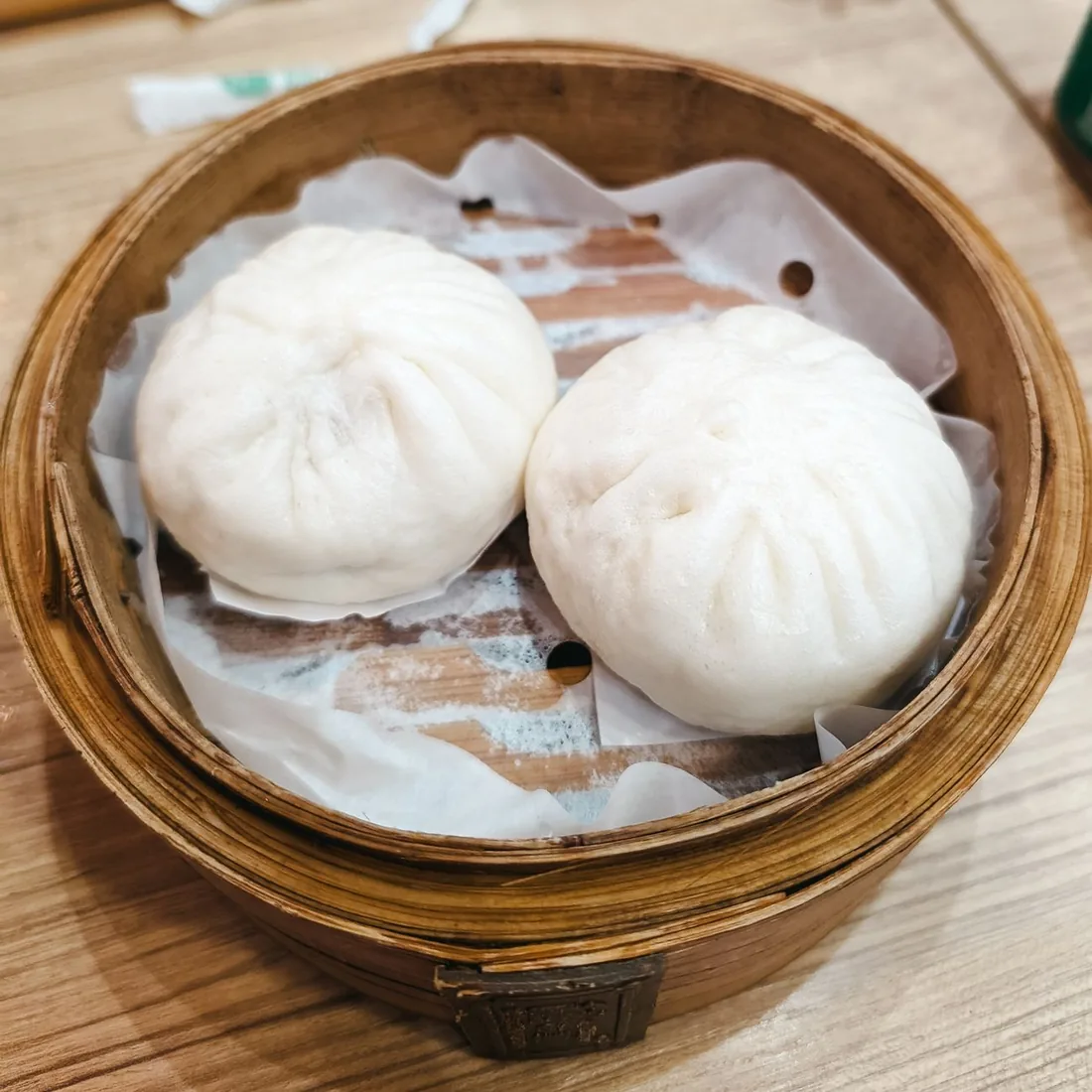 Cloud Bao, Shiitake & Greens