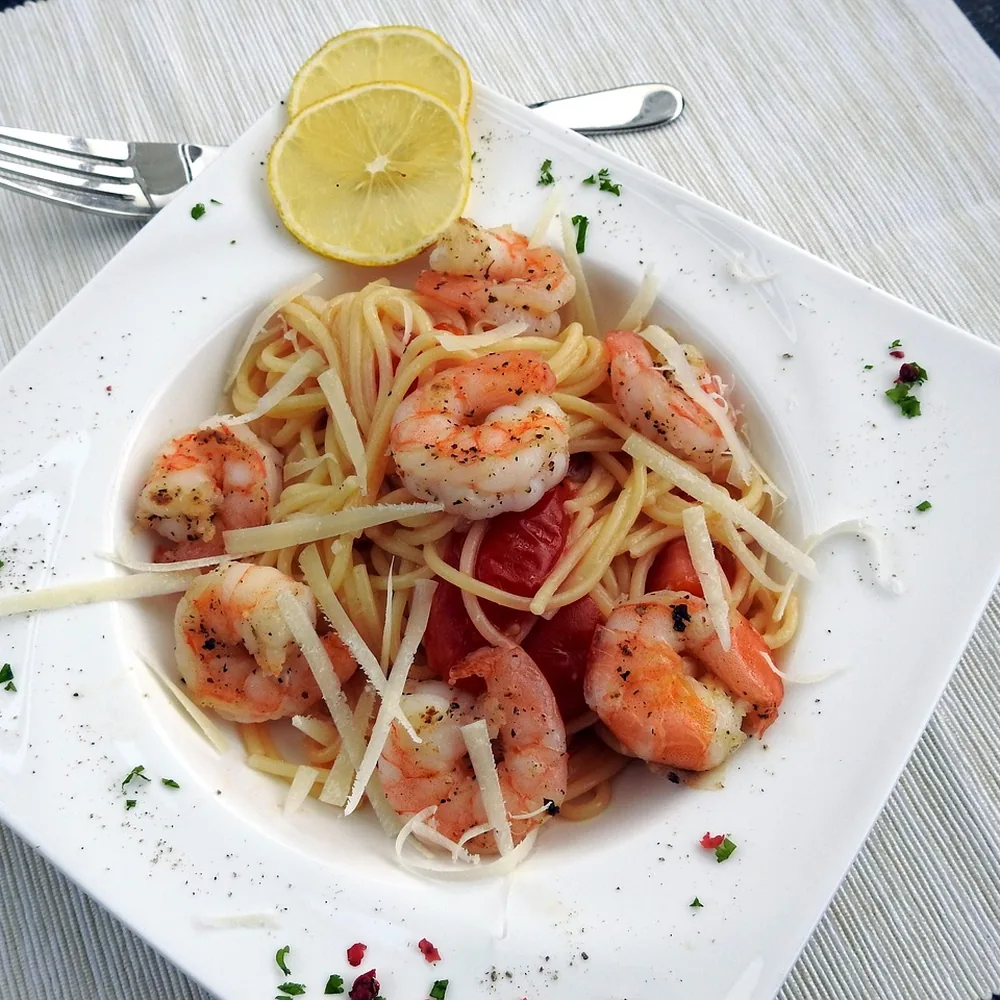 Prawn Aglio e Olio