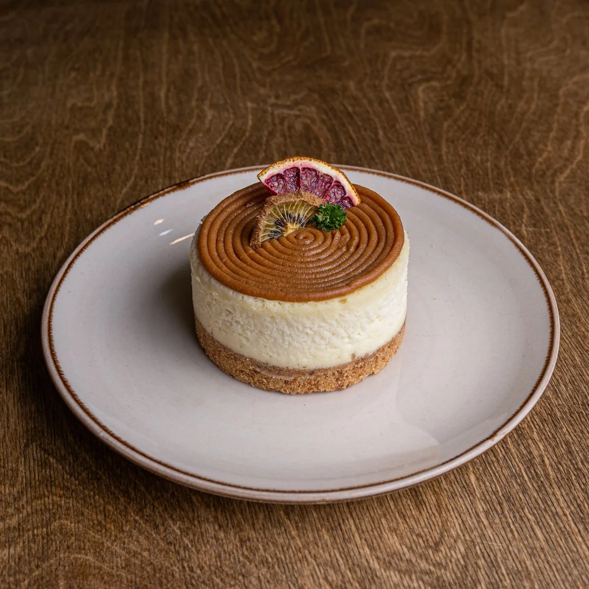 Miso Caramel Cheesecake