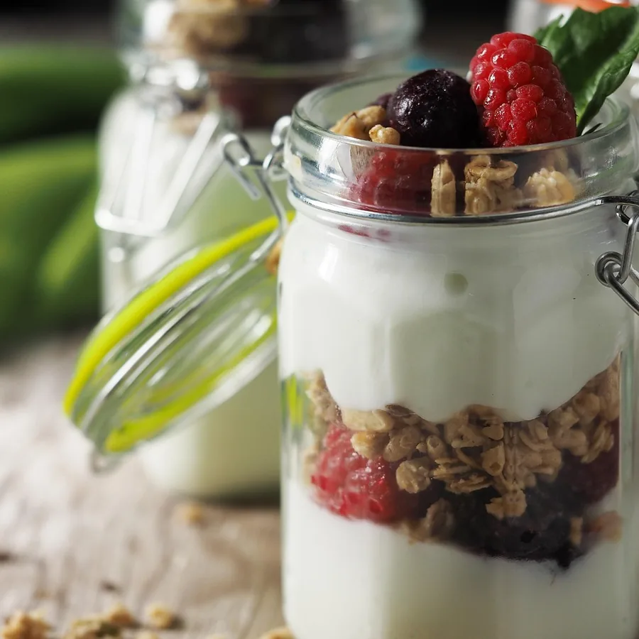 Greek Yoghurt Berry Parfait