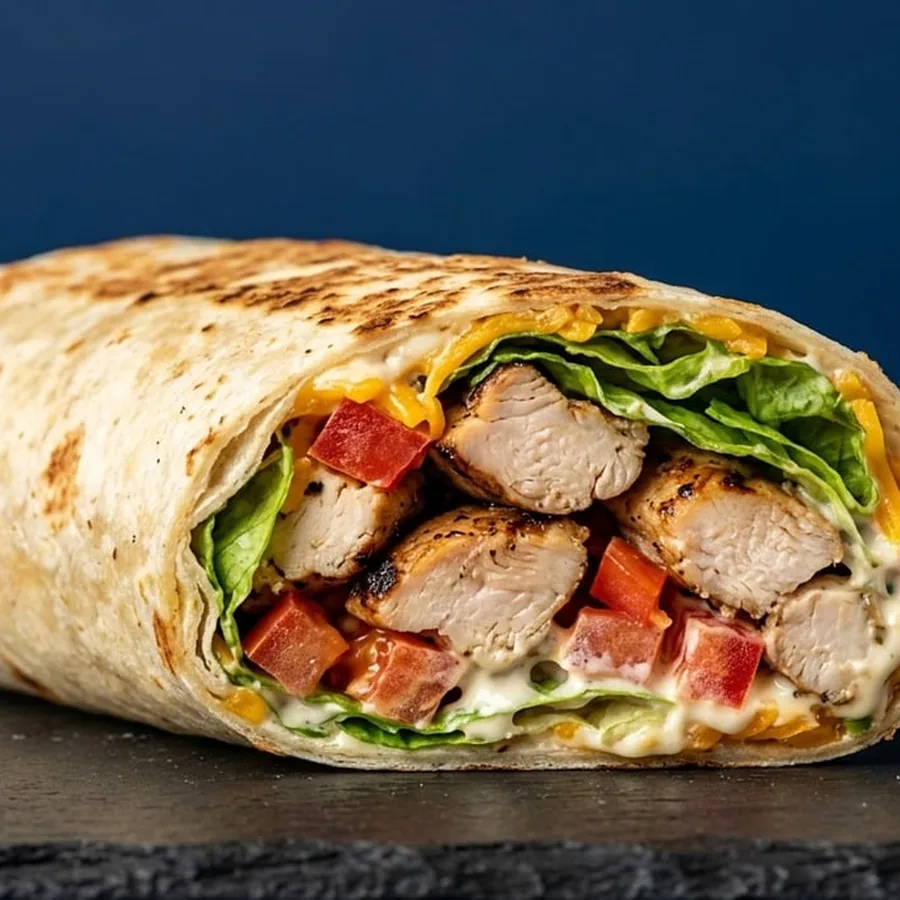 Grilled Chicken Caesar Wrap