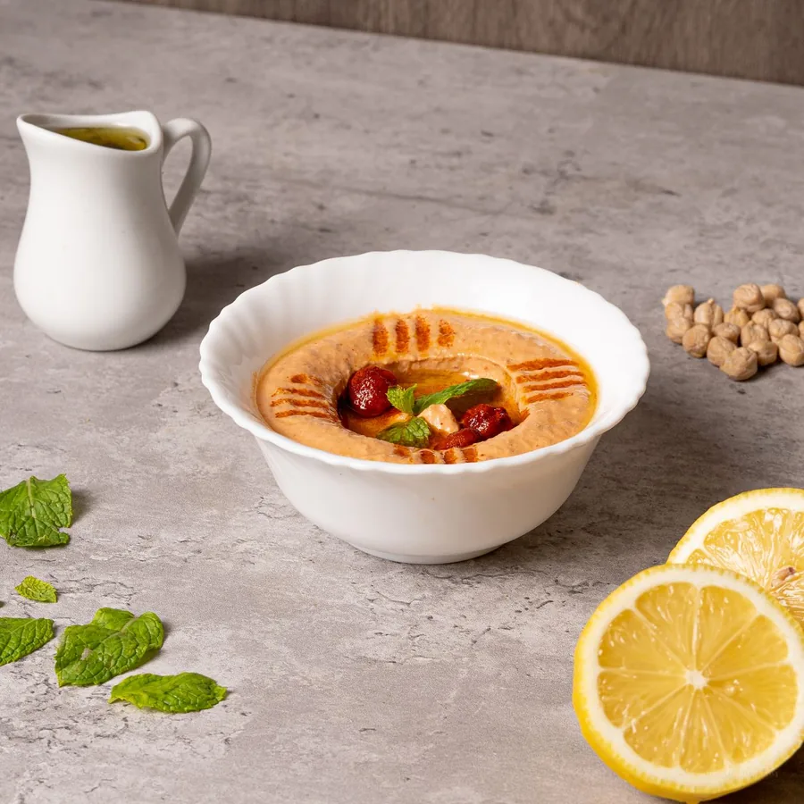 Hummus with Vegetable Sticks