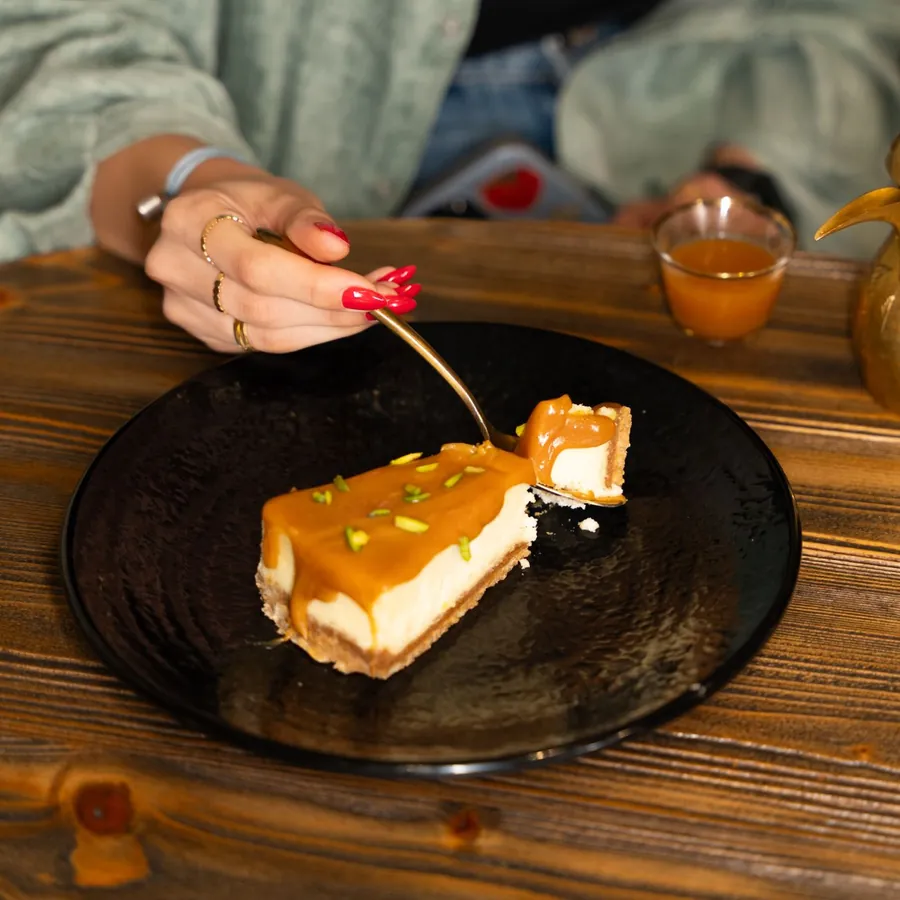 Burnt Caramel Cheesecake