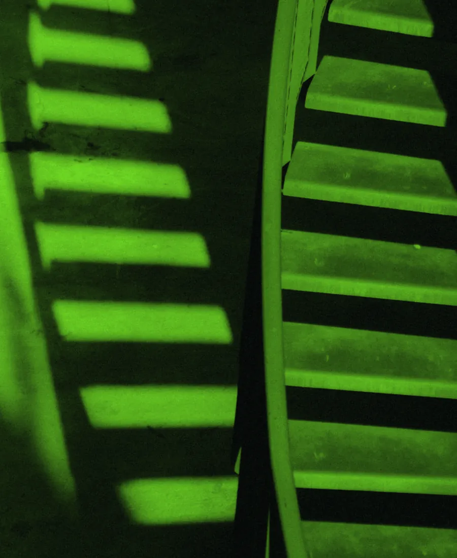 Stair Study (Lime)