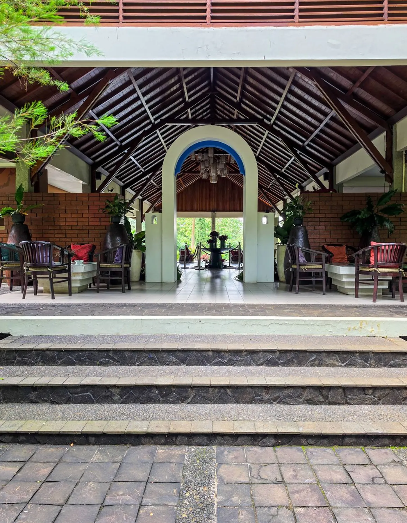 The garden spa pavilion