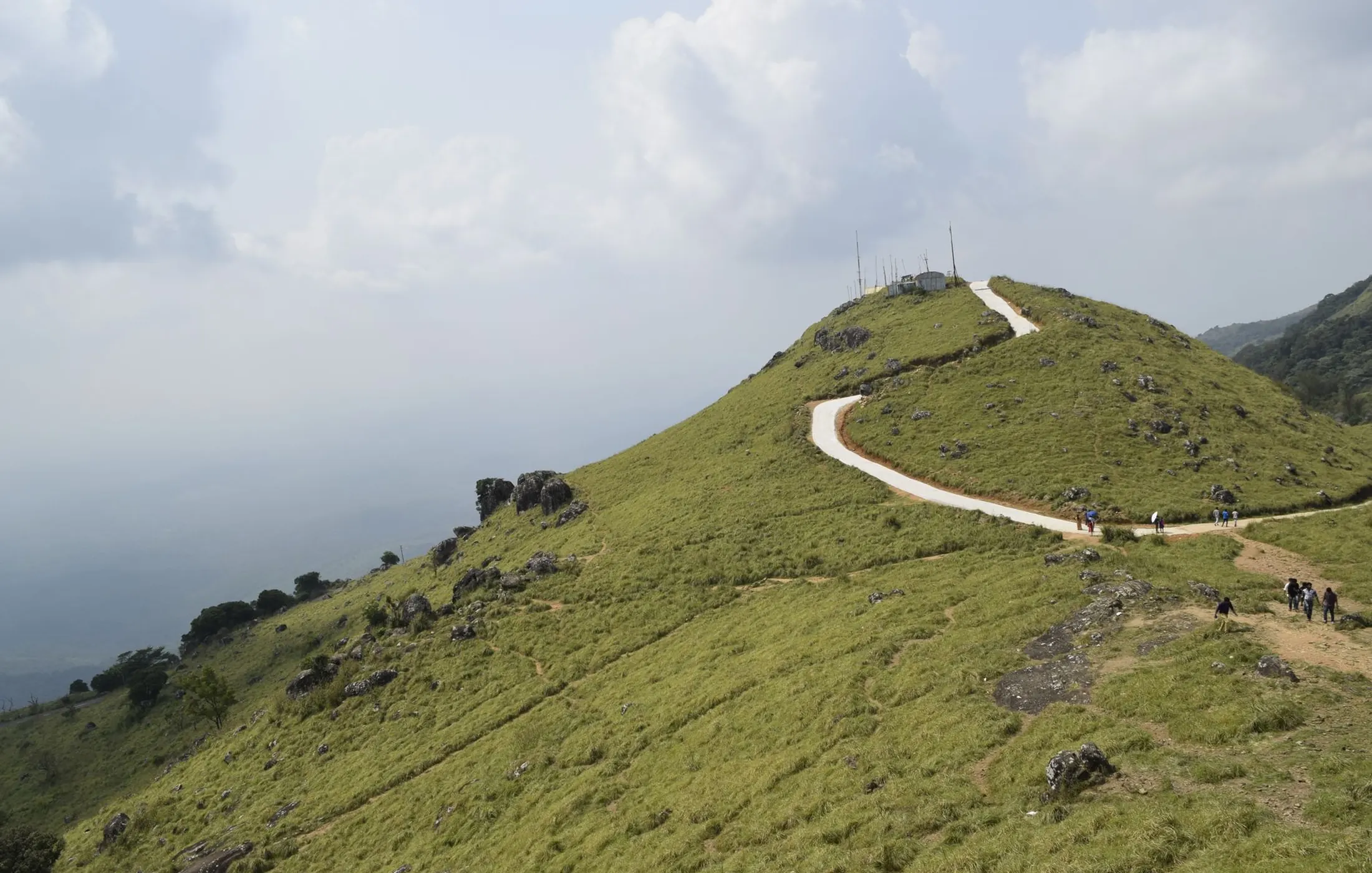 Into the hills