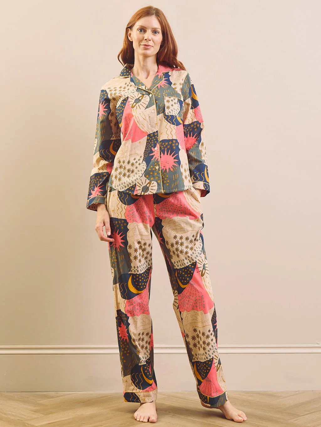 Retro Sky Cotton Set