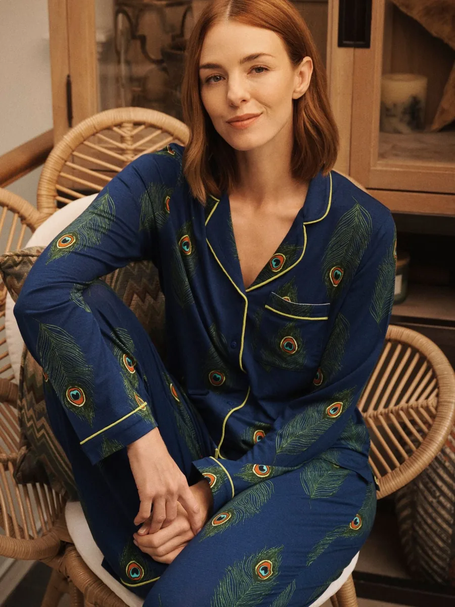 Peacock Jersey Set