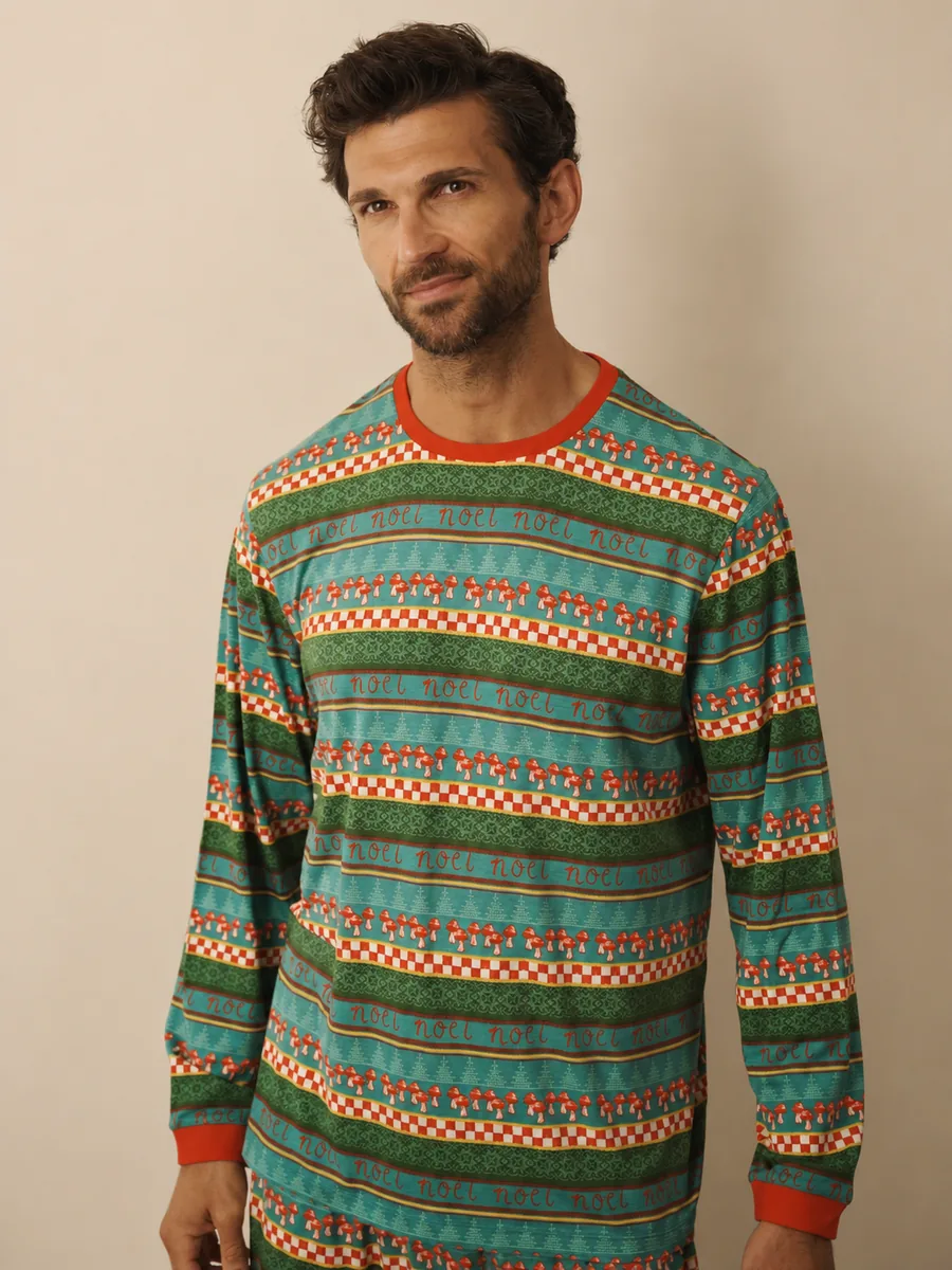 Forest Argyle Jersey Set