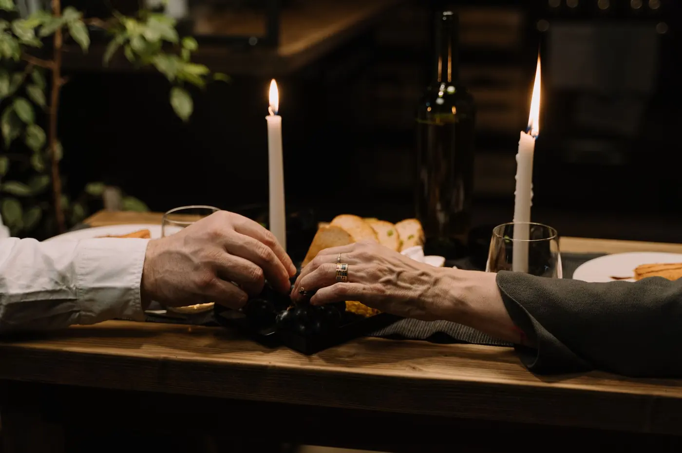 Candlelight at table four