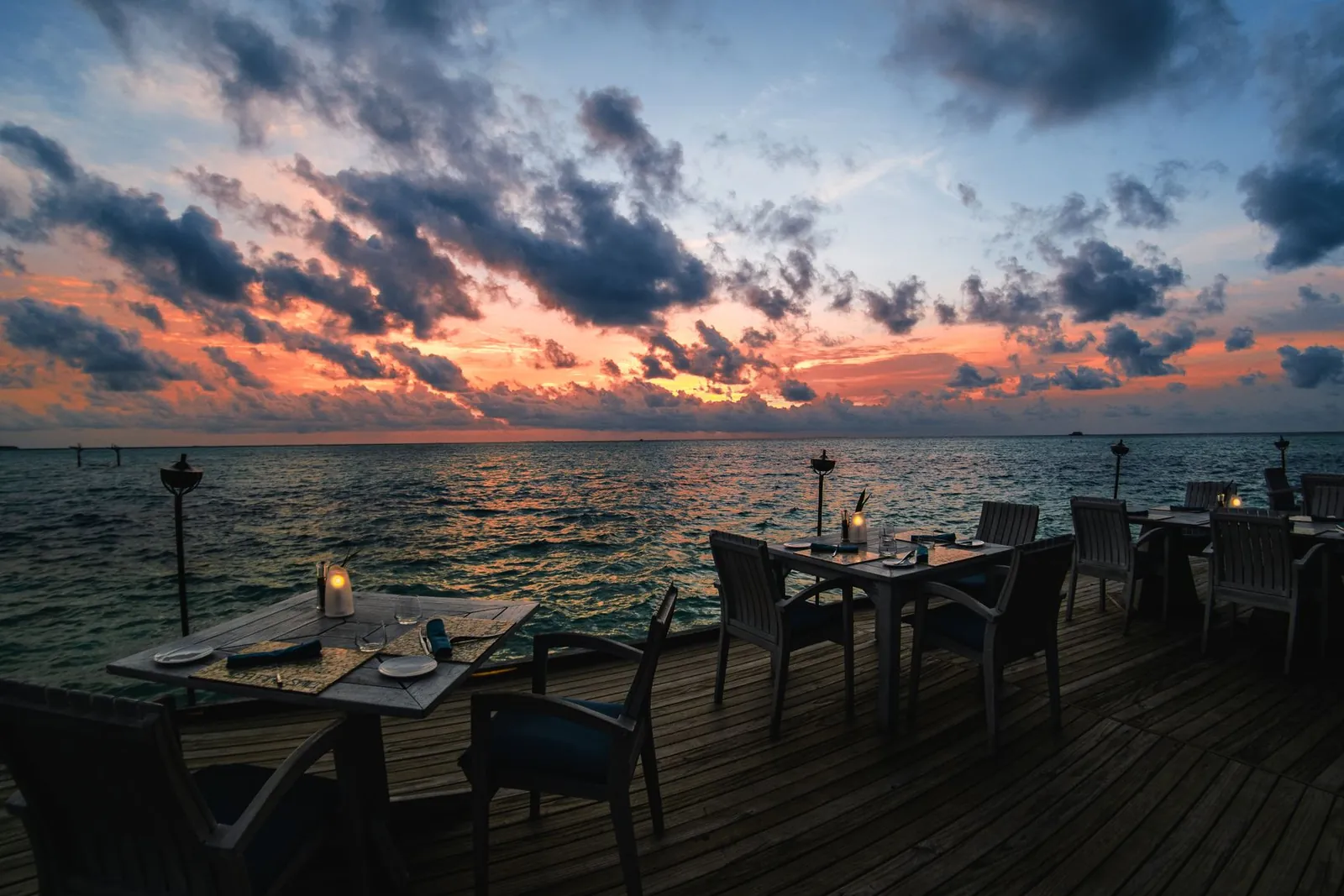 Beach dinner