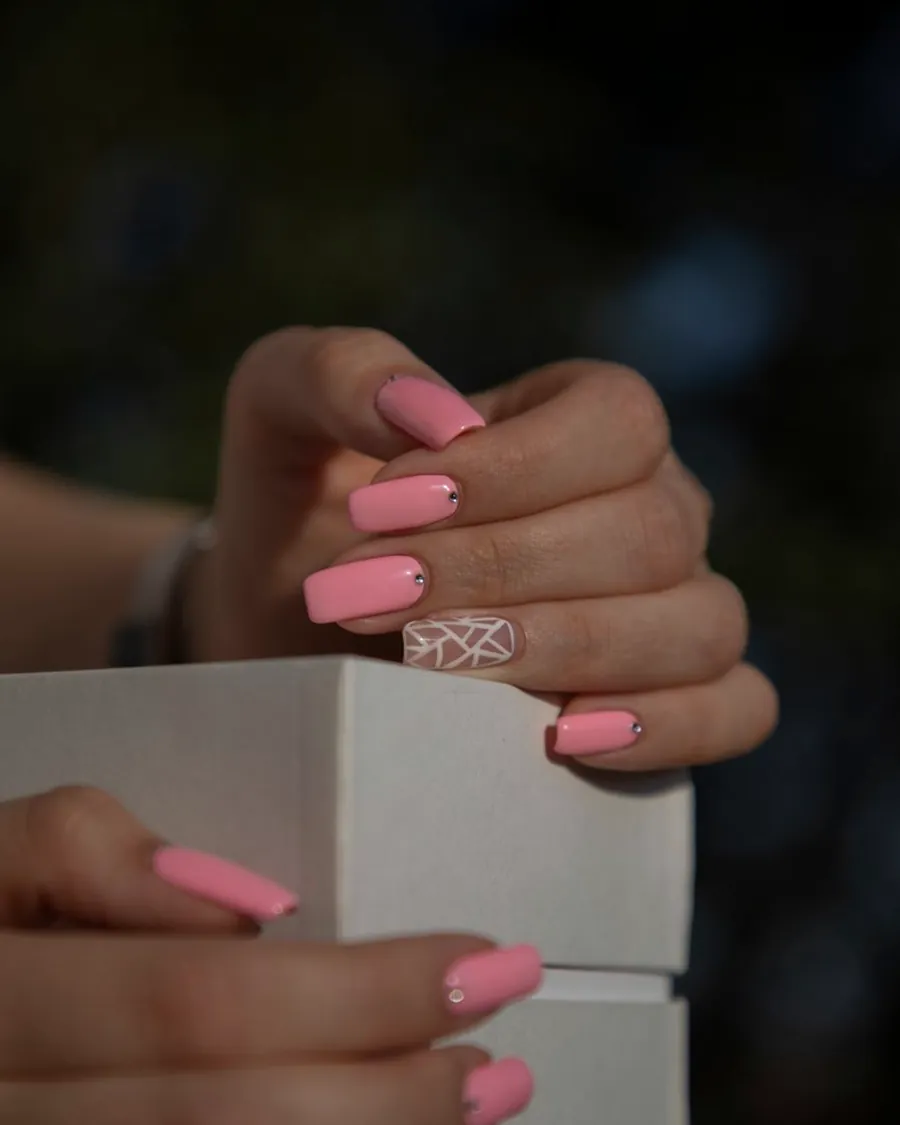 Petal pink gel