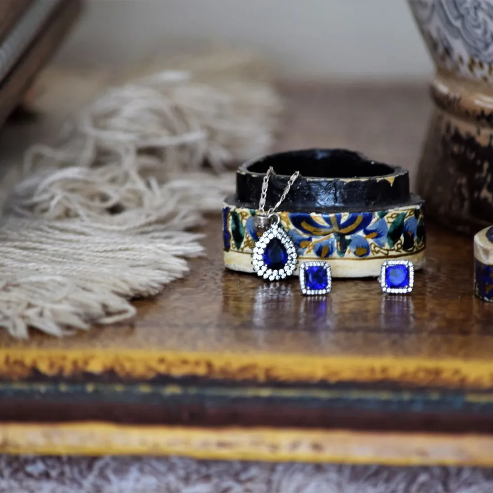 Sapphire Drop Set