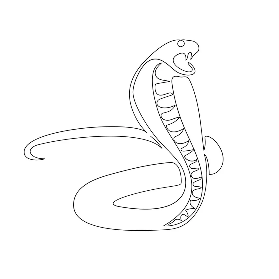 Cobra line, flash design by Mara D'Souza