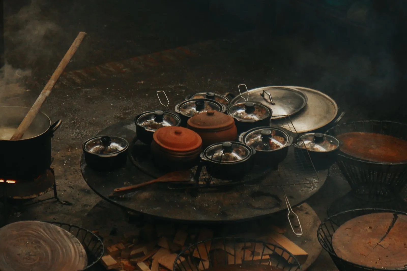 The estate kitchen