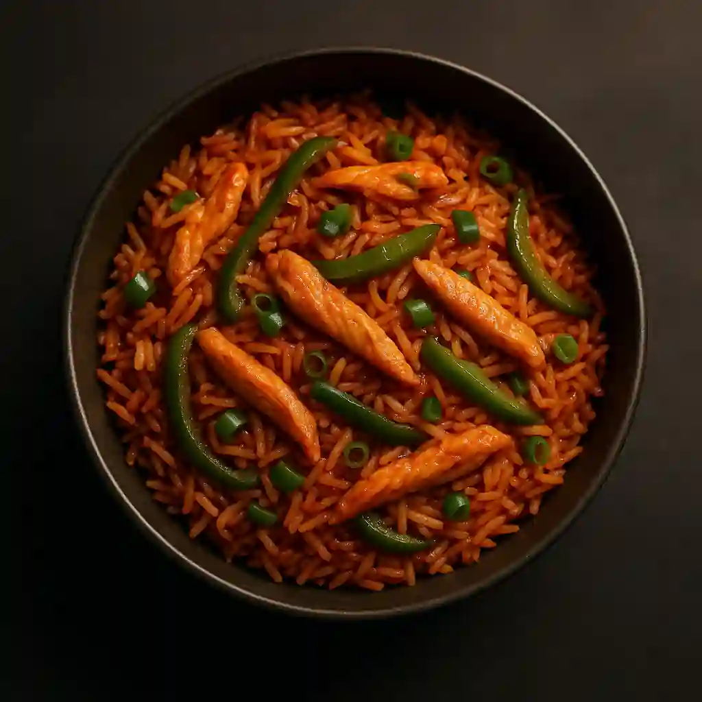 Burnt Garlic Fried Rice (Chicken)