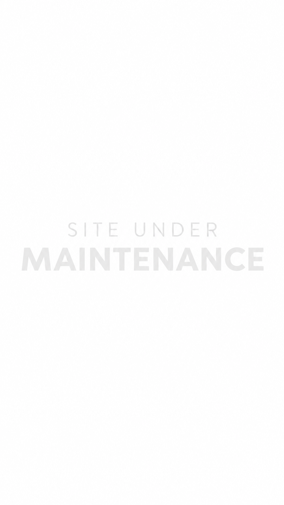 site under maintenence