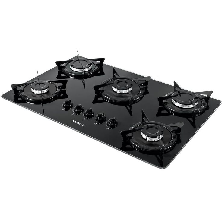 5-Burner Glass Gas Cooktop