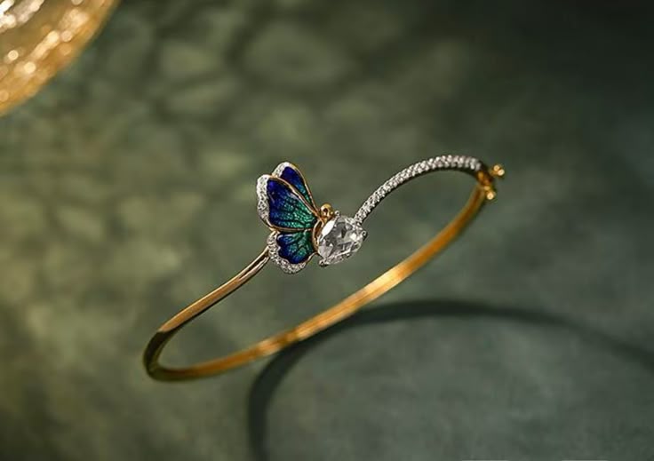 Butterfly Bracelet  Made 925 sterling silver