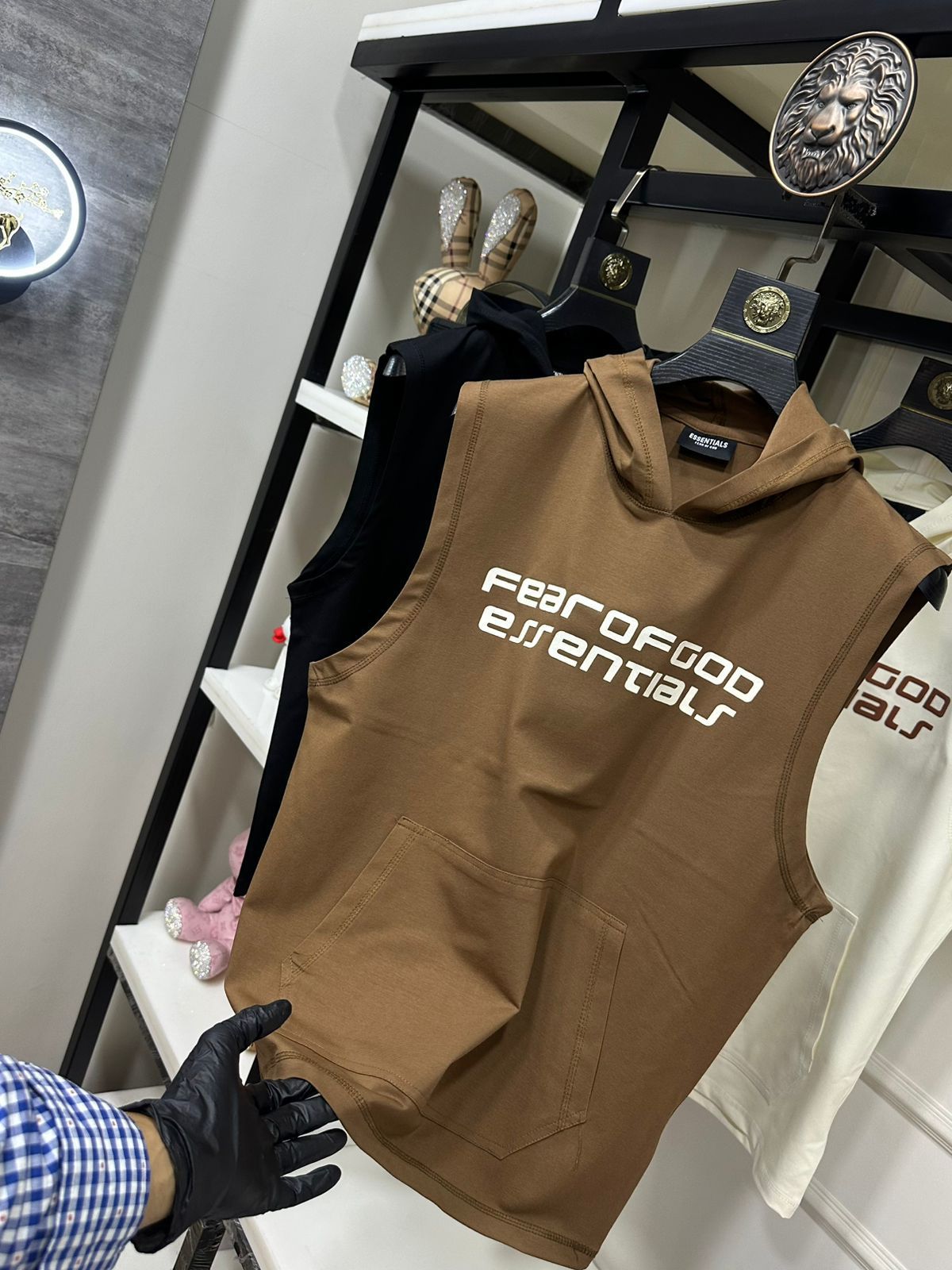 Men’s Cotton Sando – Essential Brown Comfort Vest