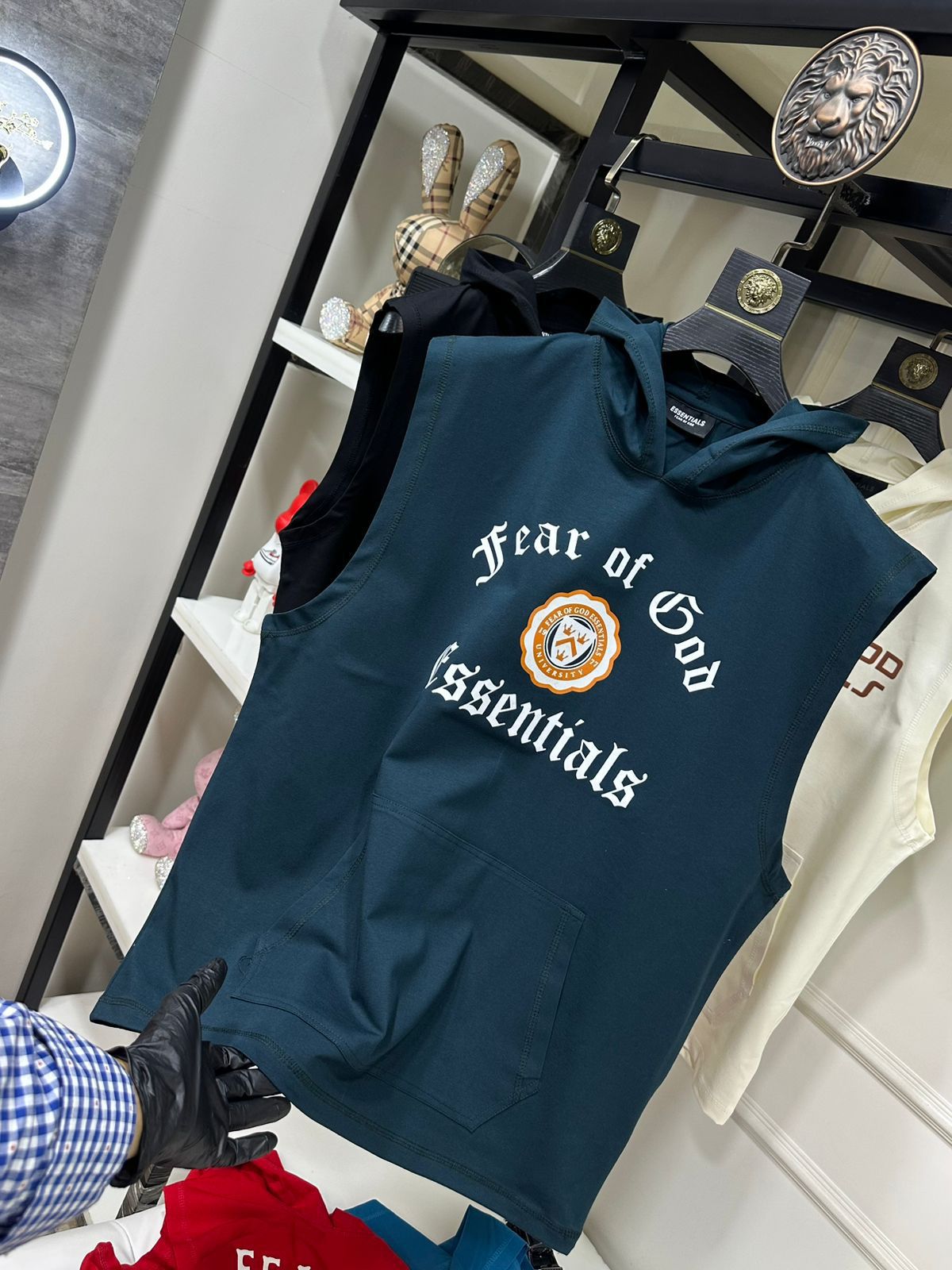 Men’s Cotton Sando – Teal Essential Comfort Vest