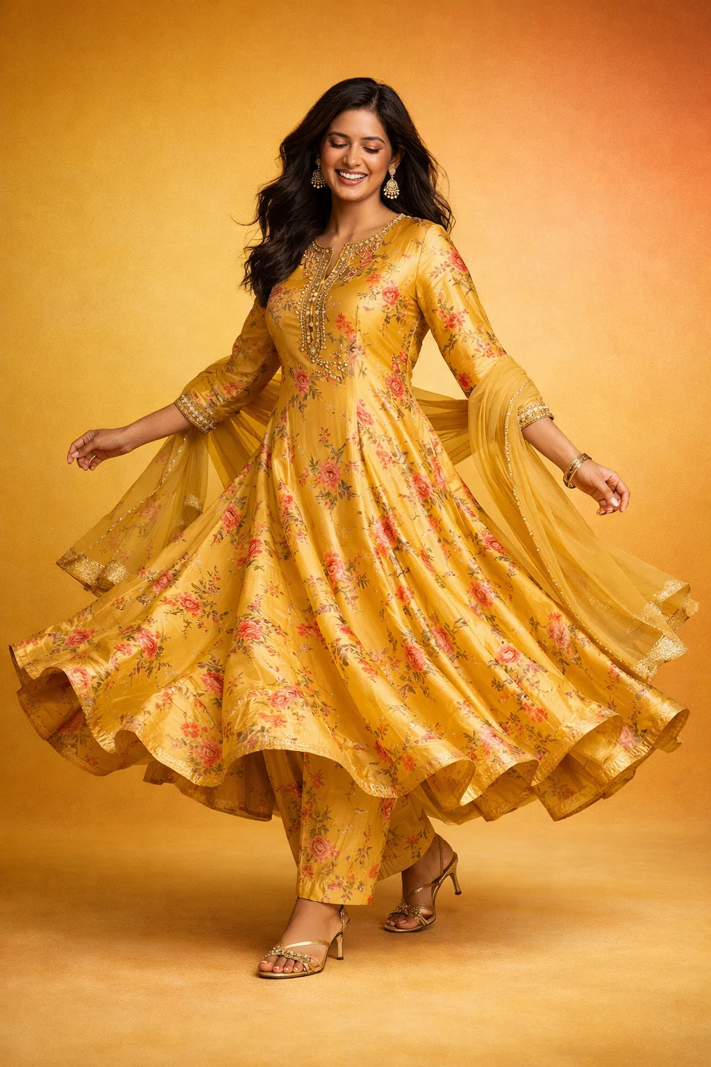 Festive Silk Kurta Set
