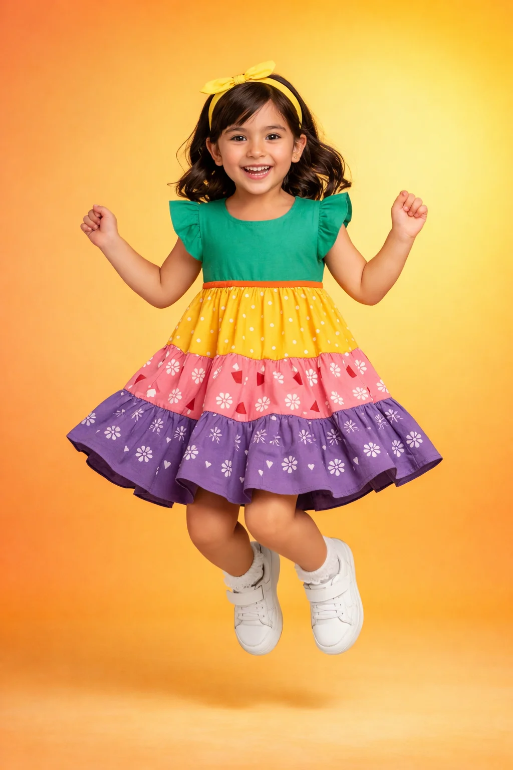 Kids Wear Cotton Frock