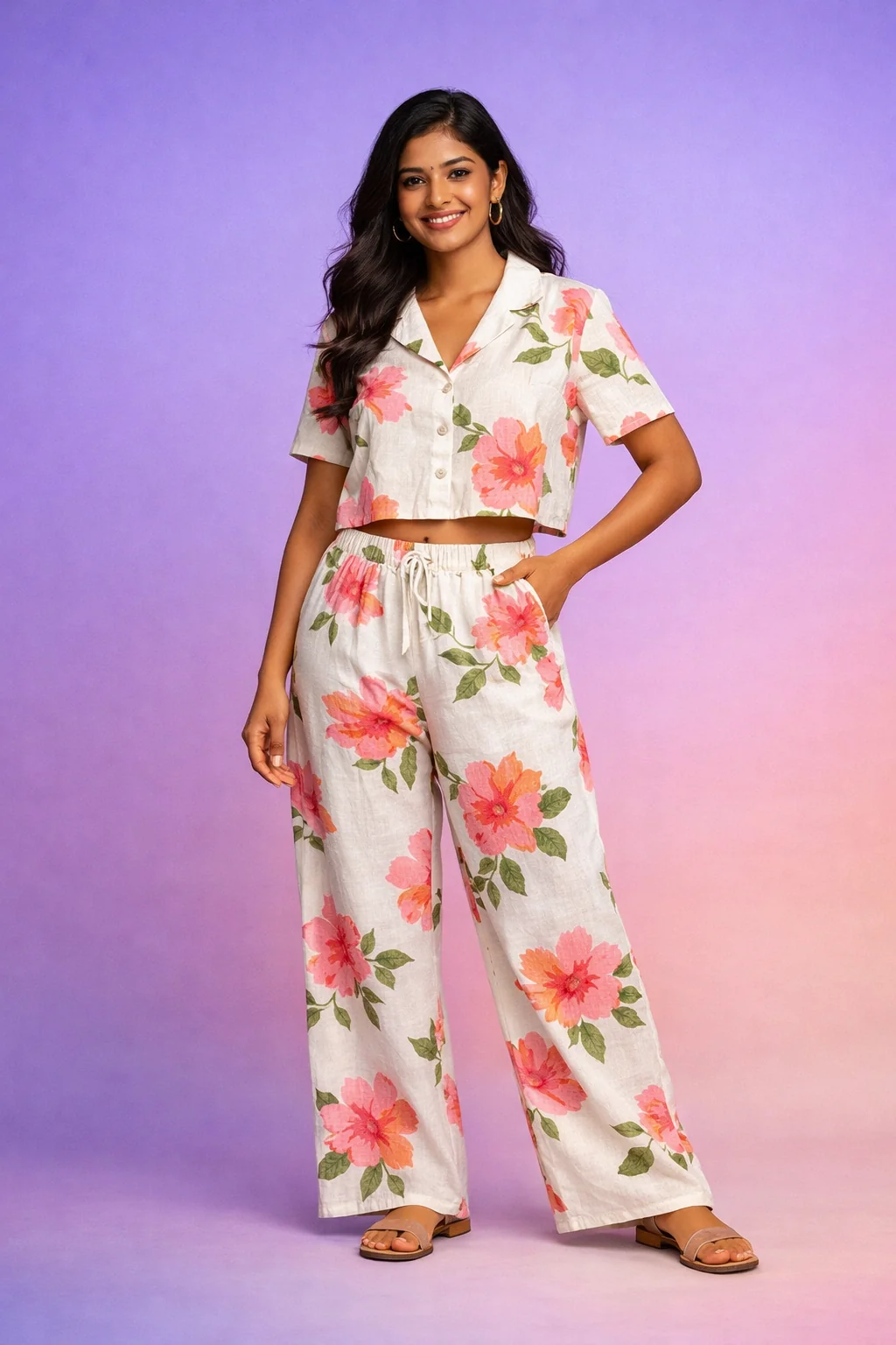 Linen Co-ord Set