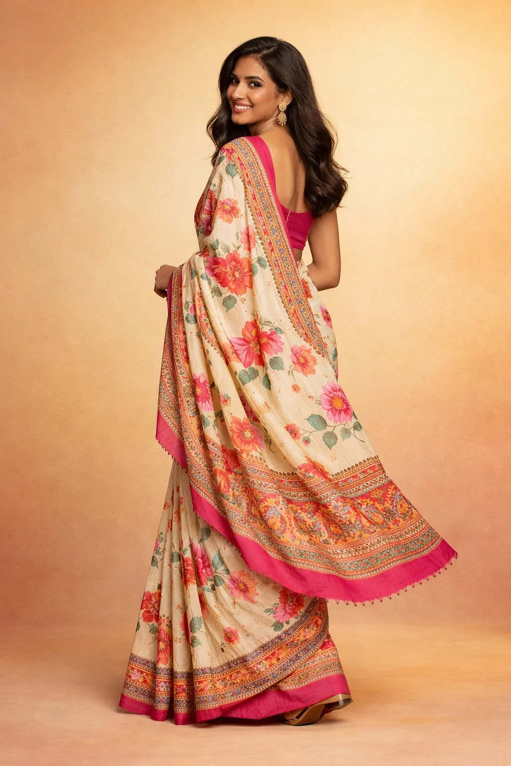 Cotton Luxe Printed Saree